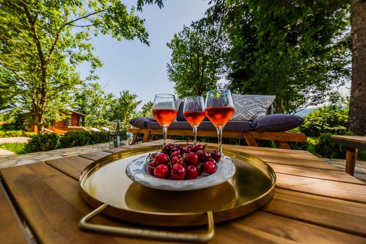 Beautiful Cottage With Heated Pool For 22 Ppl Plaški Exterior foto